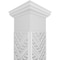 Ekena Millwork Craftsman Classic Square Non-Tapered Gilcrest Fretwork Column w/ Tuscan Capital & Tuscan Base CC0810ENGCTTUTU - alternate 4